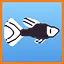 White Tuxedo Guppy icon