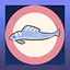Blue Stripe Fish icon