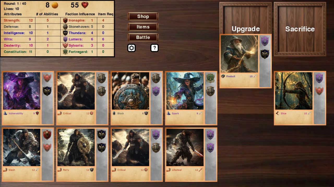 CardCraft Champions Screenshot 1