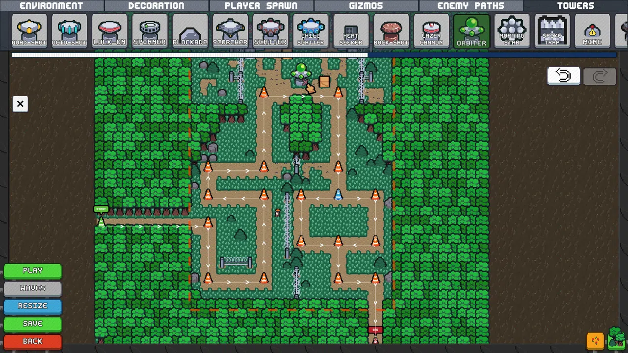 Two-Timin' Towers Demo Screenshot 1