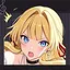 Domineering young lady icon