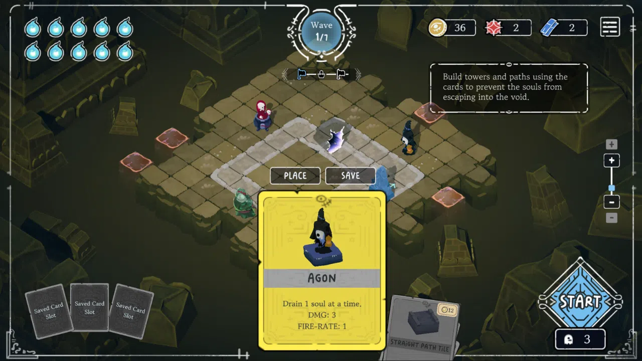 Garden of Wandering Souls: Roguelite Tower Defense Screenshot 1