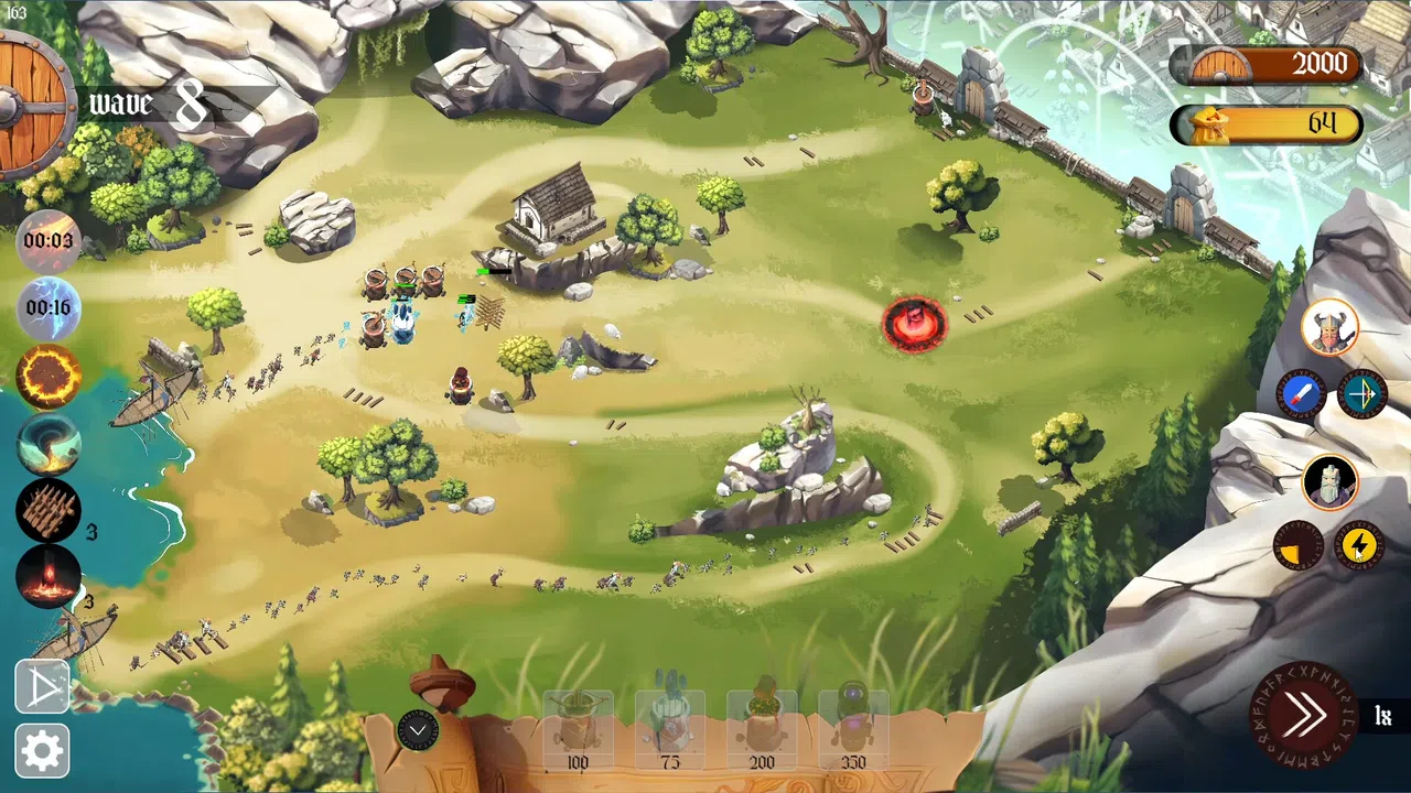 Norse Legends: Tower Defense Screenshot 2