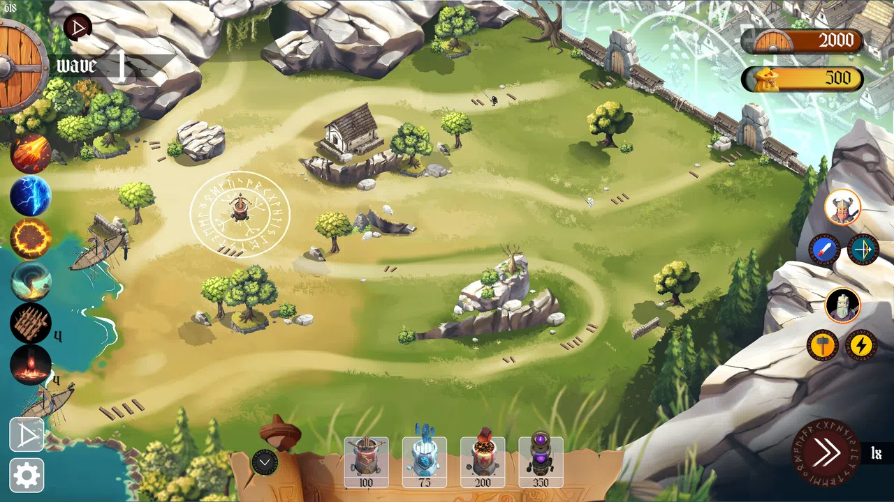 Norse Legends: Tower Defense Screenshot 1