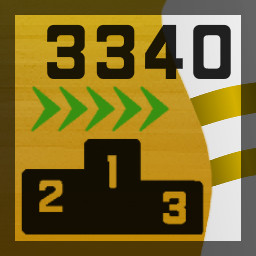 3340 Ranking Points icon