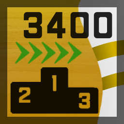 3400 Ranking Points icon