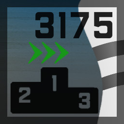 3175 Ranking Points icon