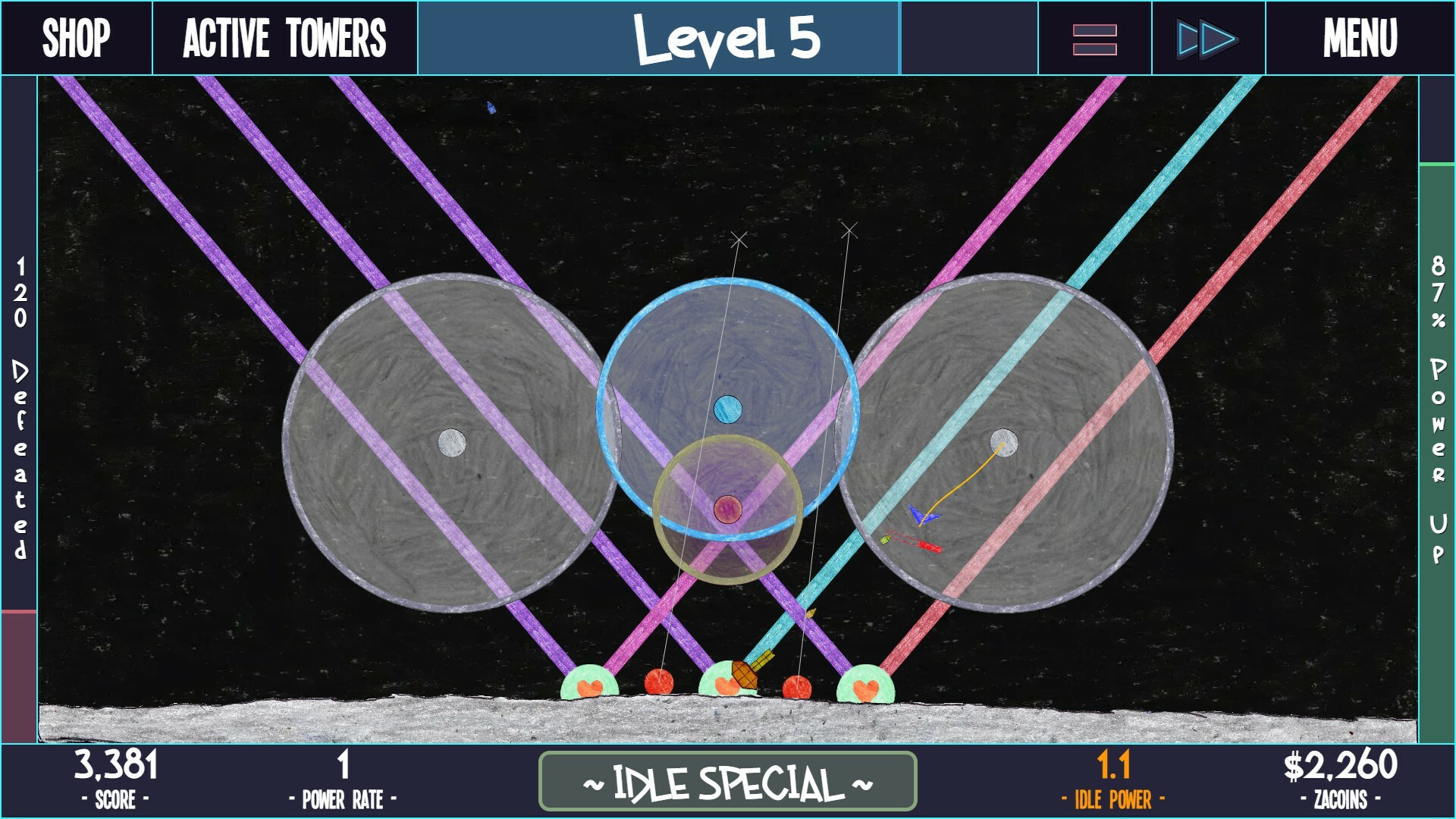 ZaciSa: Idle Defense! Screenshot 6