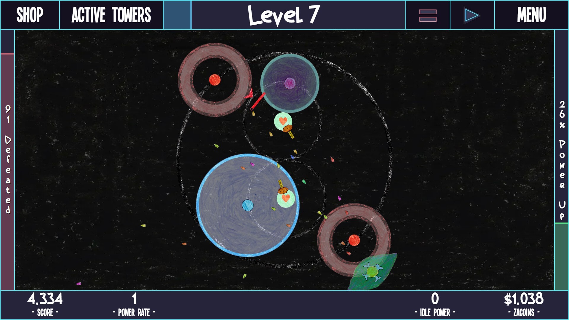 ZaciSa: Idle Defense! Screenshot 9