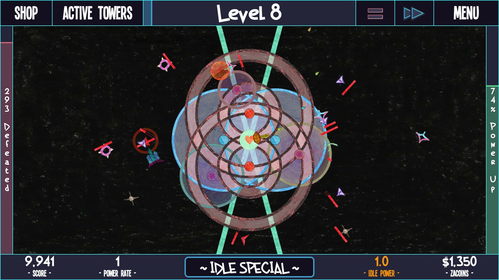 ZaciSa: Idle Defense! Screenshot 3