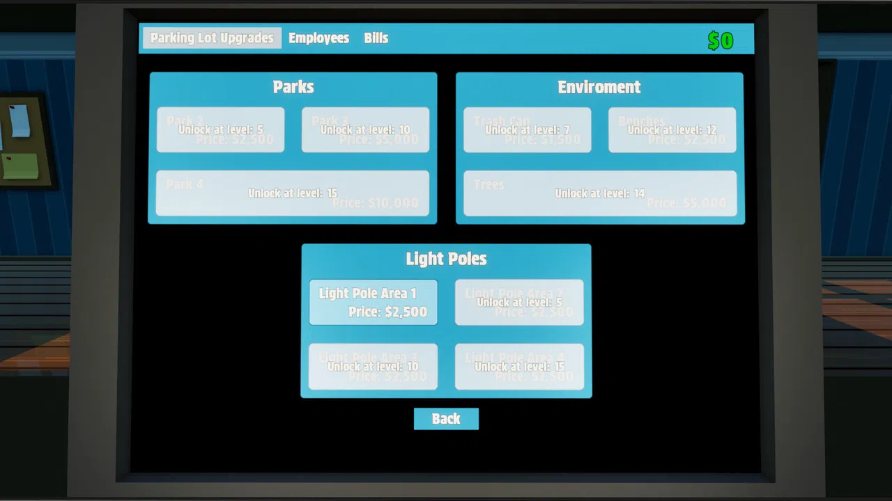 Simulator: Parking Lot Screenshot 3