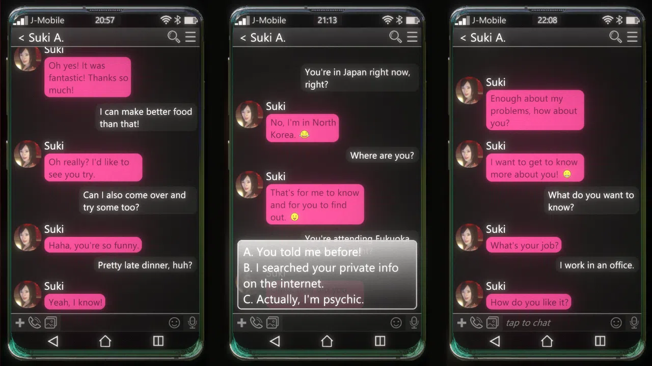 Silk Suki - Chat Messaging Game Demo Screenshot 0