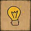 Happy electrician icon