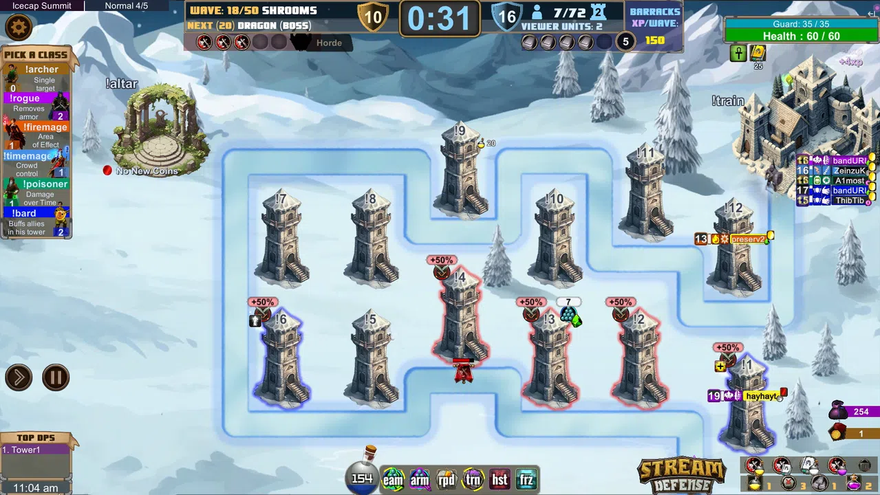 Stream Defense Demo Screenshot 0