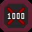 1,000 Multiplier icon