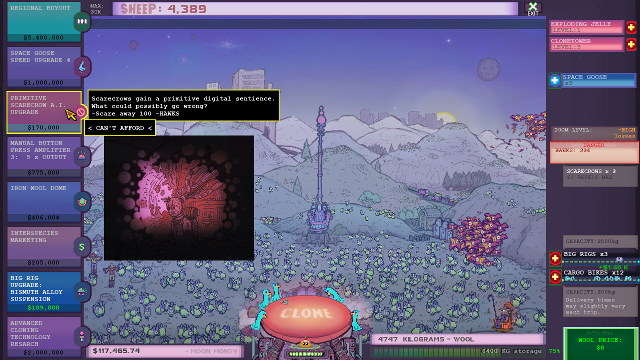 Finn Dorset's Institute For Livestock Replication Screenshot 4