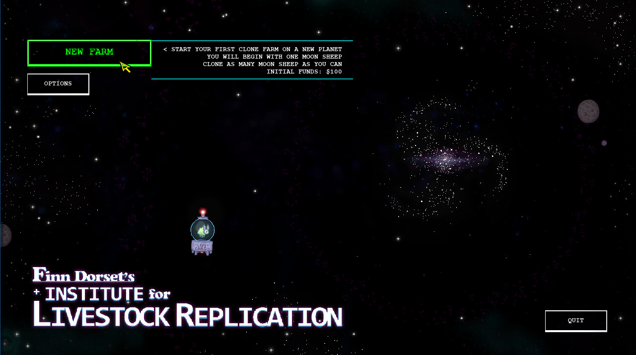 Finn Dorset's Institute For Livestock Replication Screenshot 3