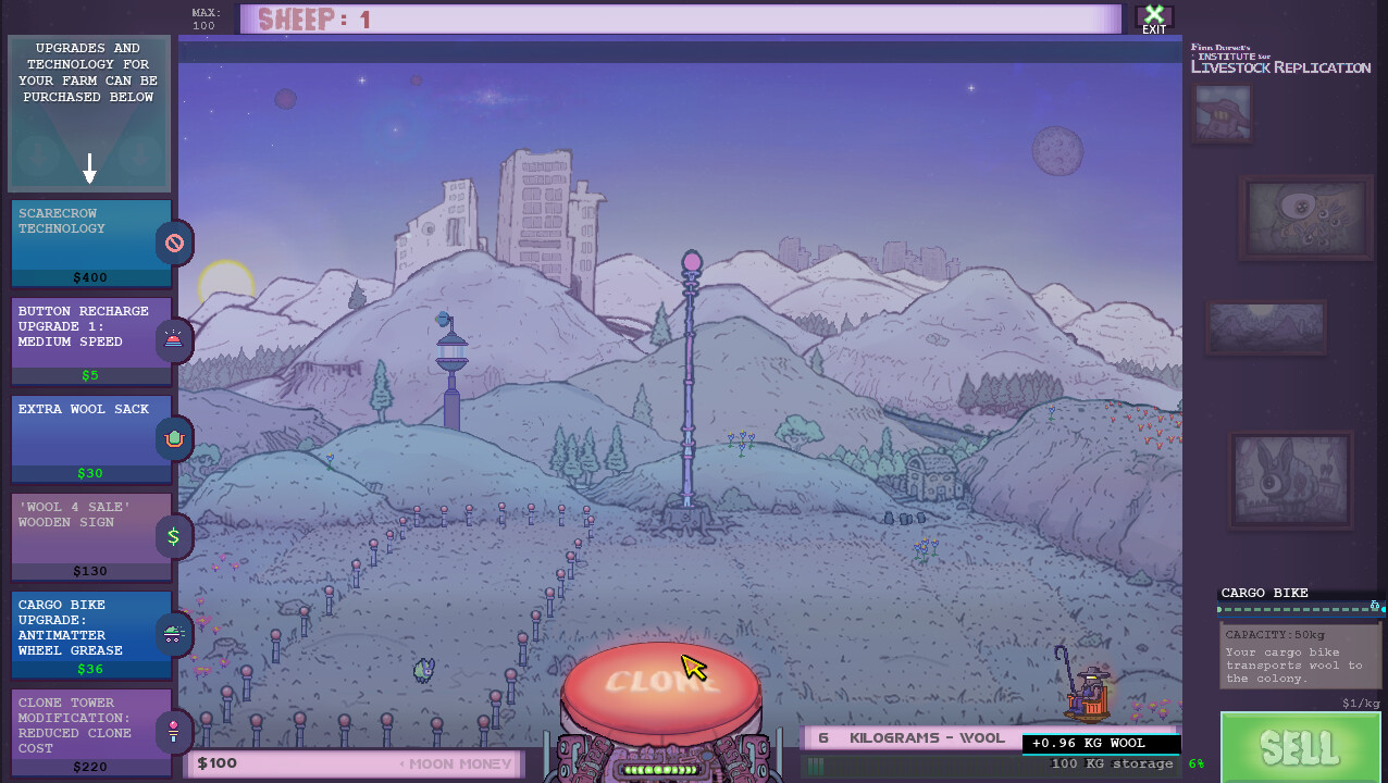 Finn Dorset's Institute For Livestock Replication Screenshot 0