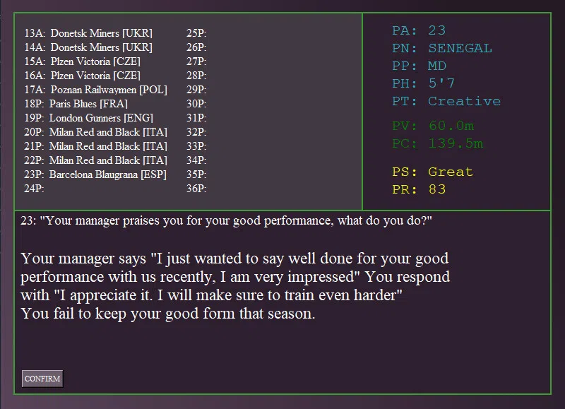 FootCareer ULT Demo Screenshot 3