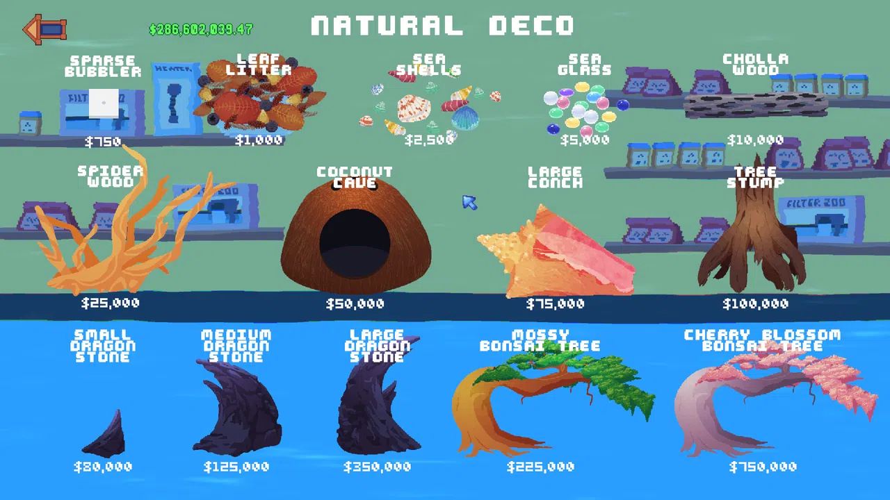 Fishlets - Natural Decor Pack Screenshot 2