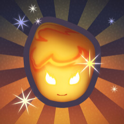 Don't mind the burn marks icon