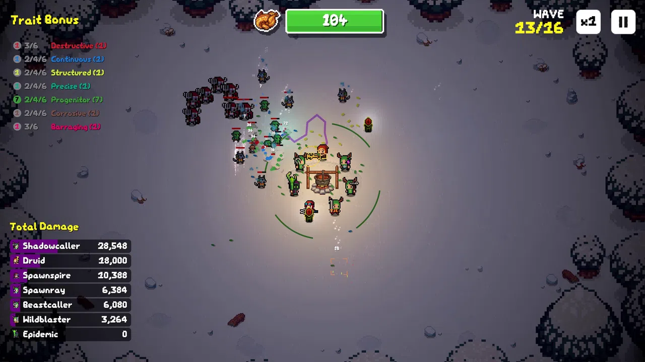 Dinner Defenders Demo Screenshot 1