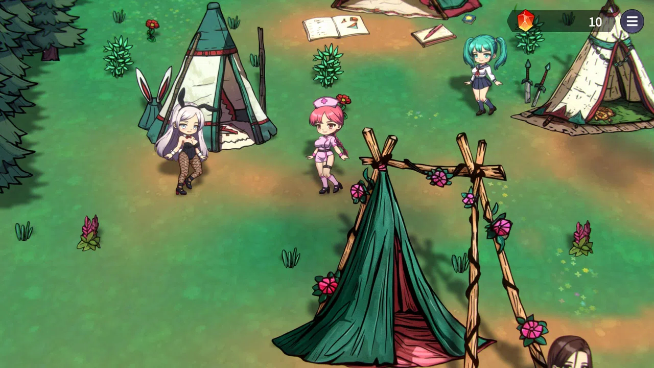 Survivor Girls of Monster Dungeon Screenshot 1