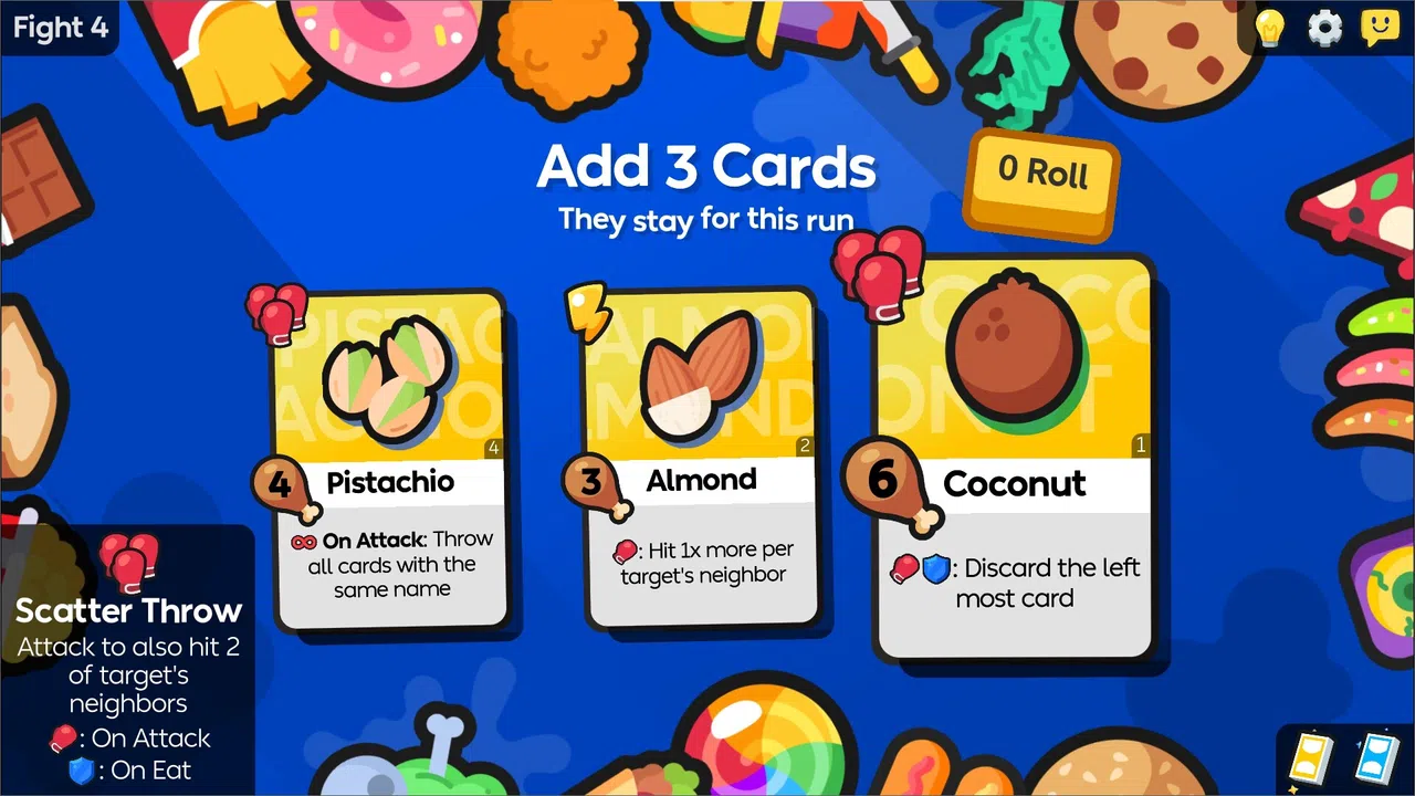 Food Fight Fiesta Demo: Multi-Use Cards Screenshot 5