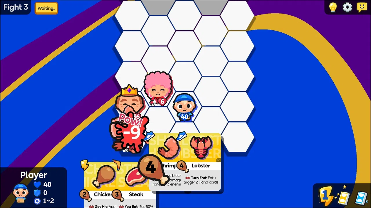 Food Fight Fiesta Demo: Multi-Use Cards Screenshot 7