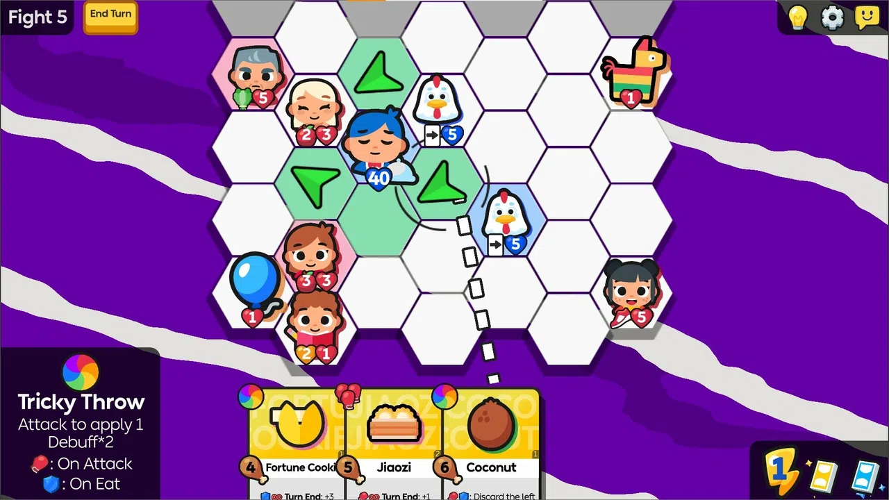 Food Fight Fiesta Demo: Multi-Use Cards Screenshot 13