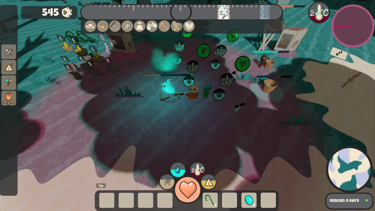 Space Kitten: An Easy Survival Game by Eddy Demo Screenshot 1