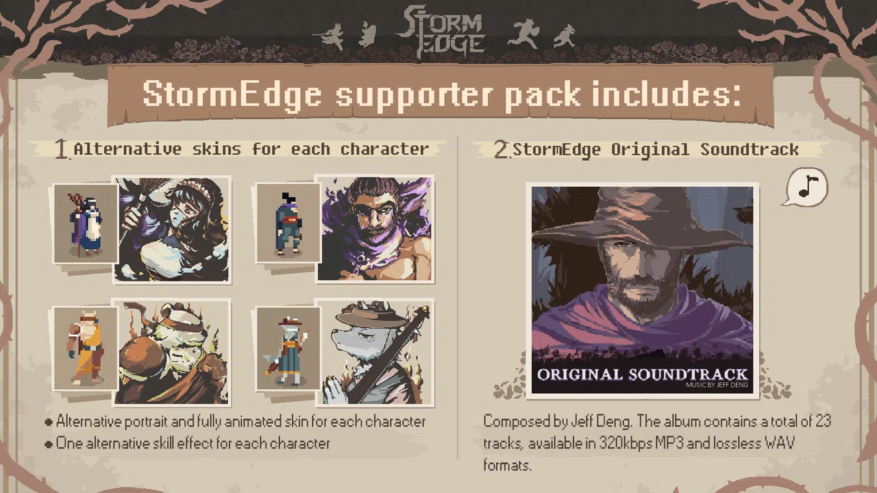 StormEdge - Supporter Pack Screenshot 0