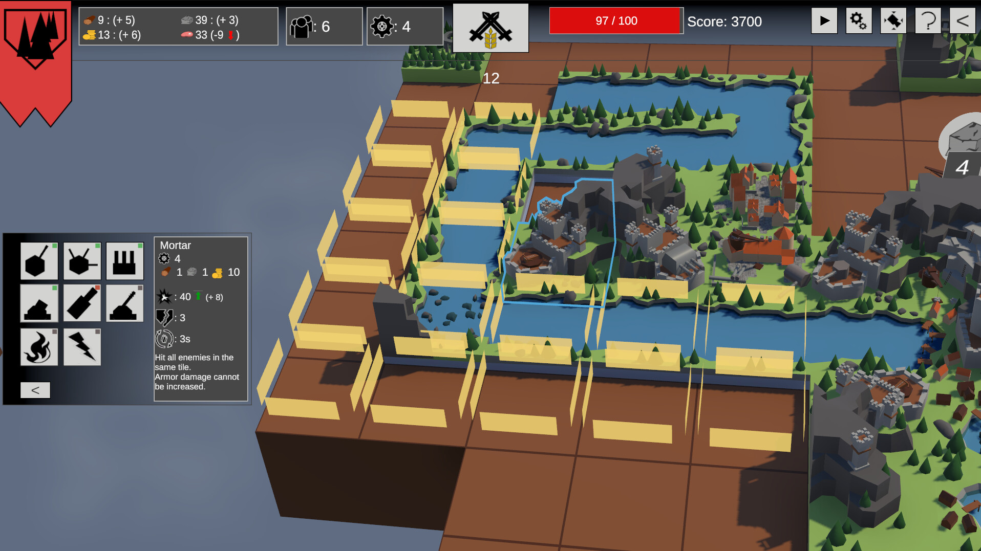 Tilescape Defense Screenshot 3