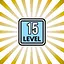 Level 15 icon