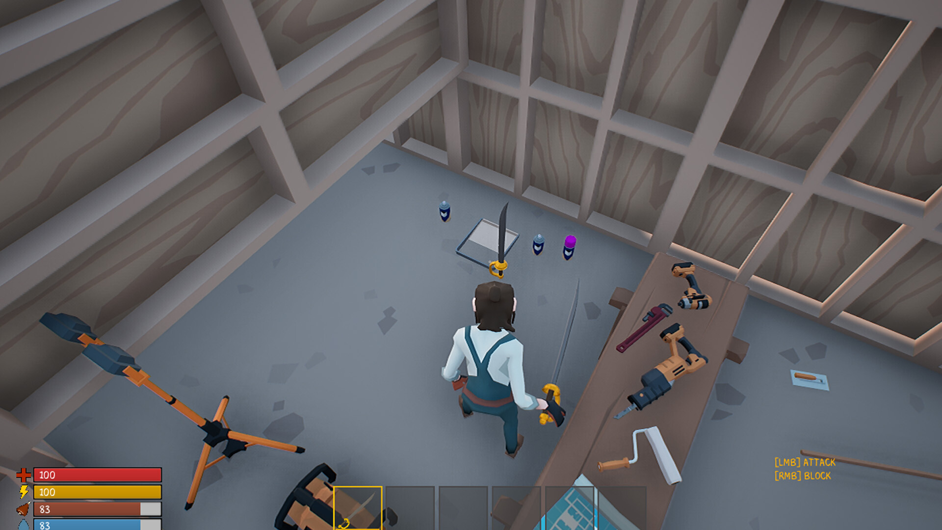 SurrounDead Poly Construction Rapier Screenshot 0