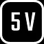 V 5 icon