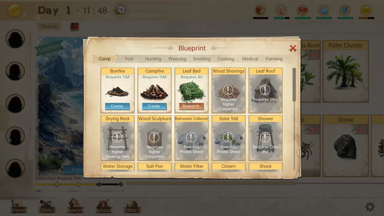 Castaway Hand Demo Screenshot 1