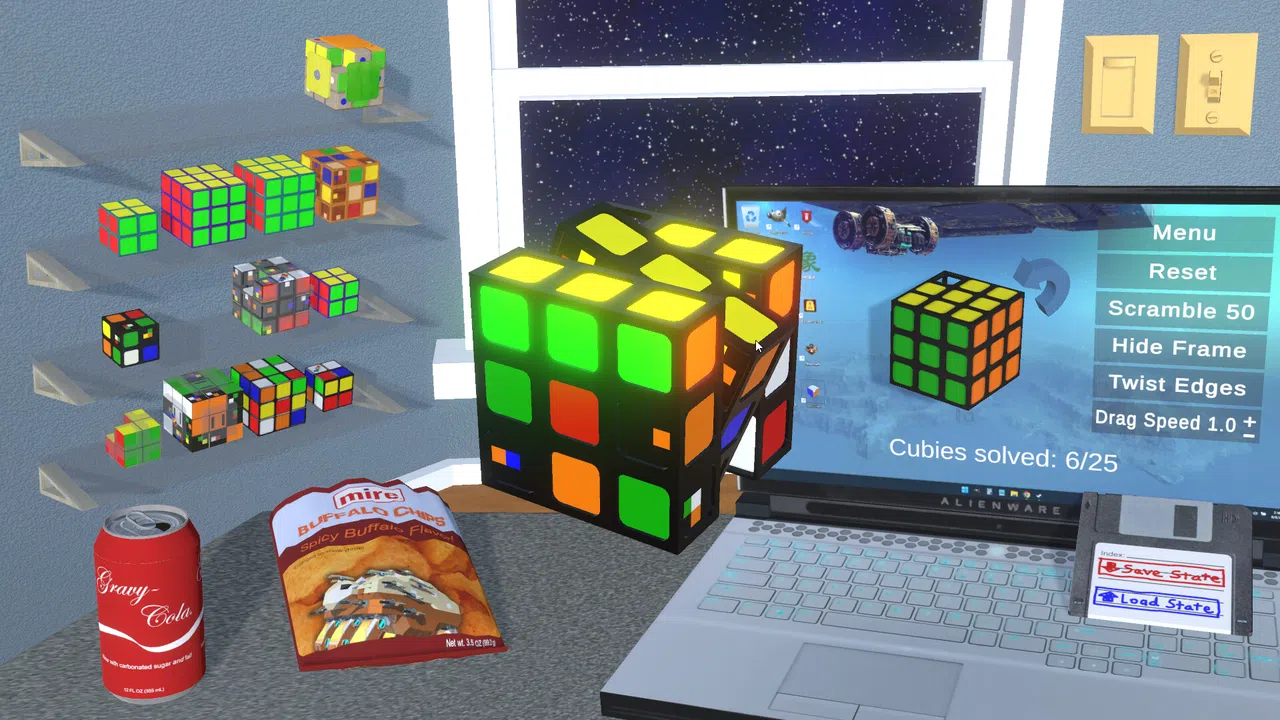 Glow Cubes Screenshot 0