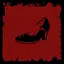 Red shoes icon