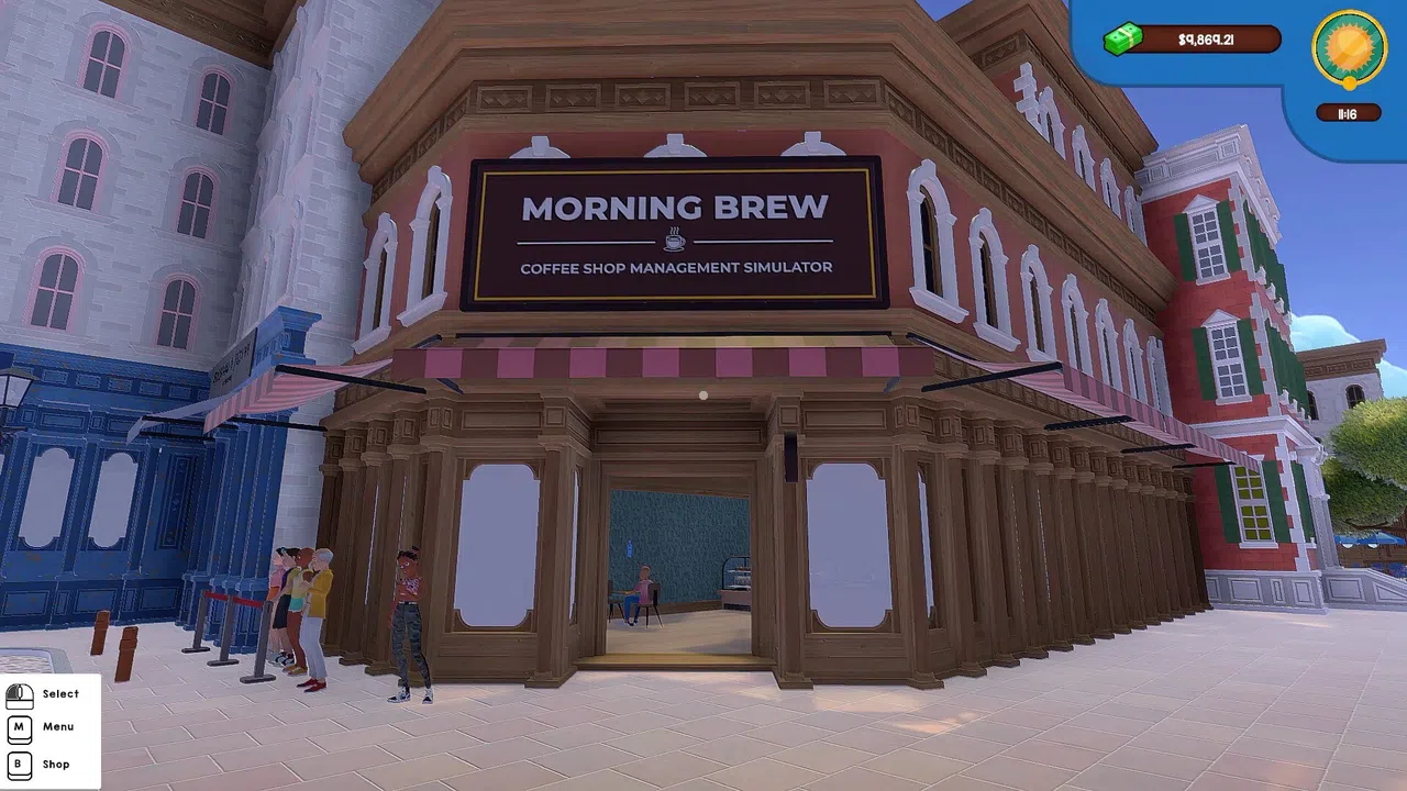 Morning Brew: Coffee Shop Management Simulator Screenshot 2