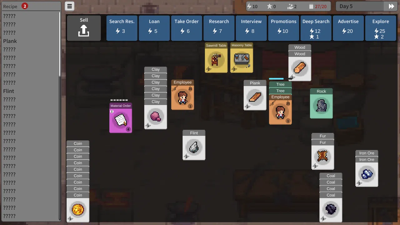 Card Weapon Shop Screenshot 1