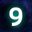 Level 9 icon