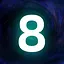 Level 8 icon