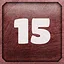 Level 15 complete!!! icon