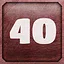 Level 40 complete!!! icon