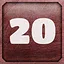 Level 20 complete!!! icon
