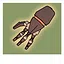 Old robot in the woods. icon
