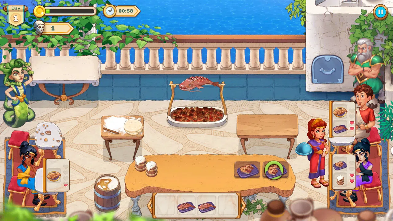 Greek Kitchen Frenzy: Dionysus Screenshot 10