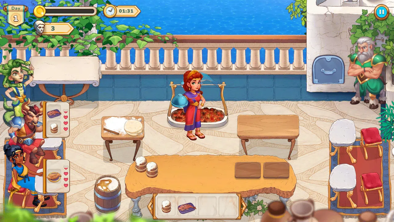 Greek Kitchen Frenzy: Dionysus Screenshot 9