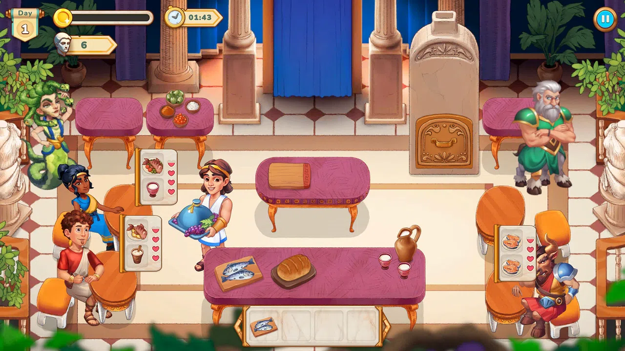 Greek Kitchen Frenzy: Dionysus Screenshot 7